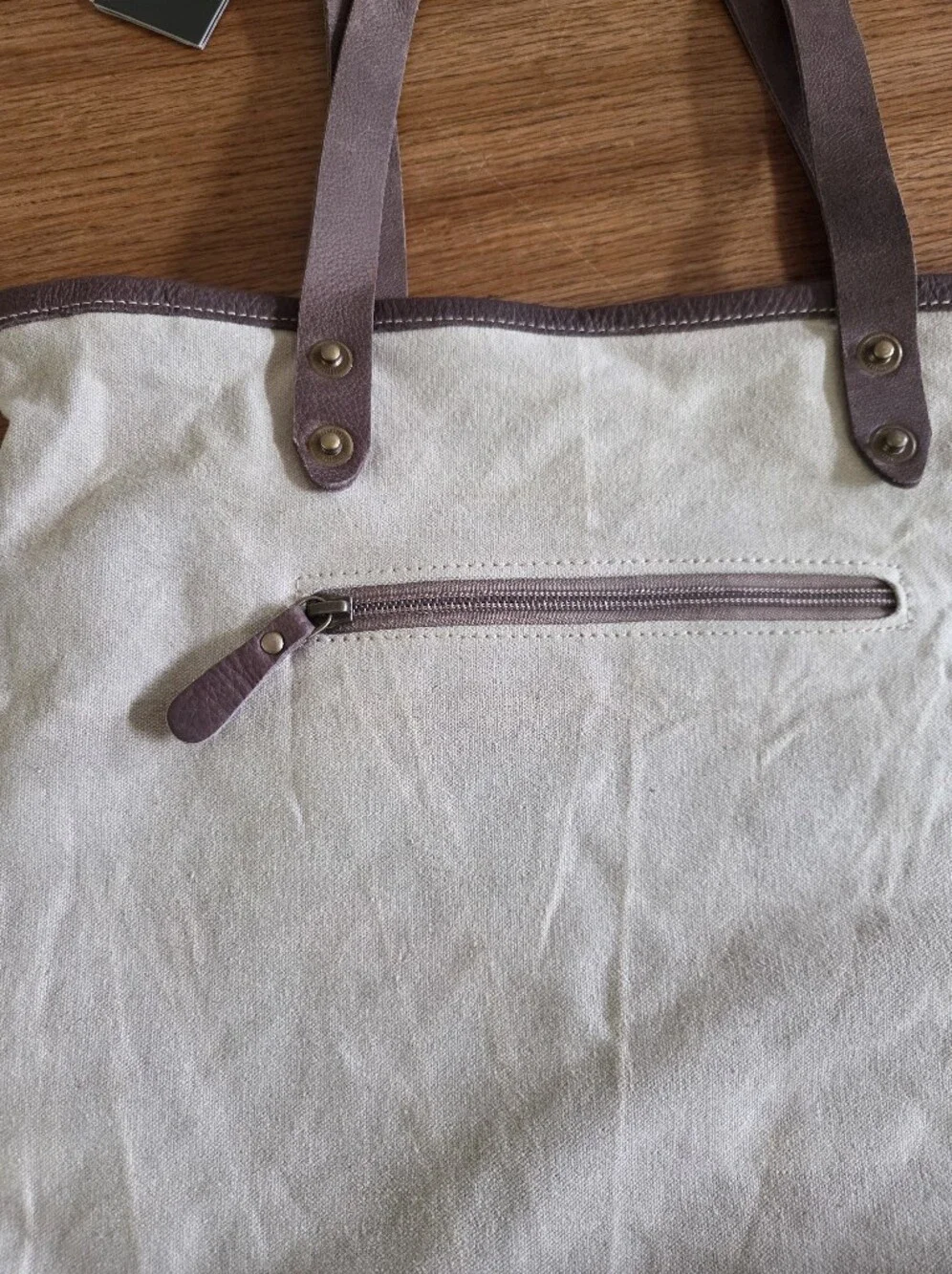 NWT Myra Bag French Countryside Patchwork Canvas Tote